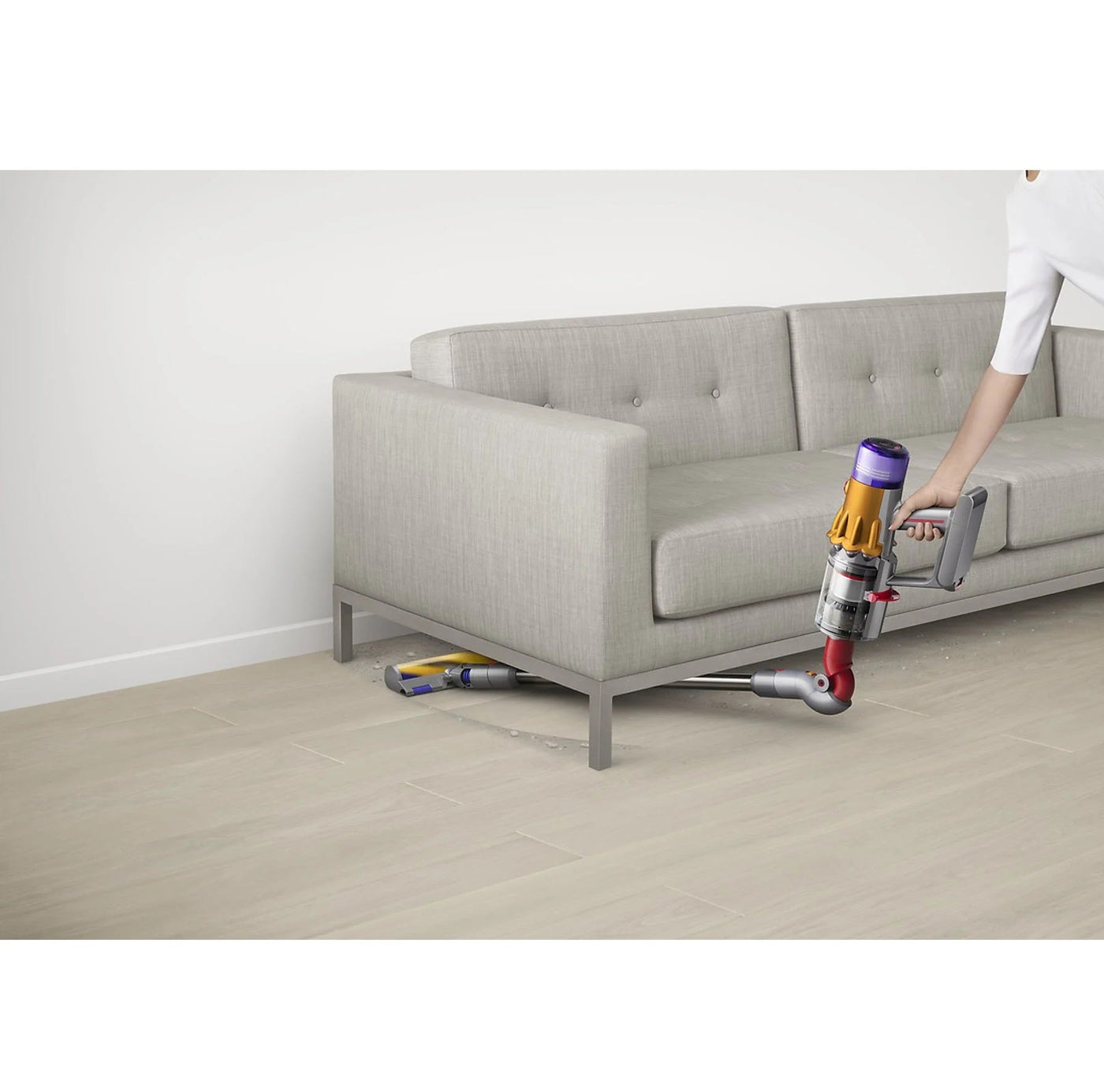 Aspirador escoba – Dyson v12 Detect™ Slim Absolute, Potencia succión 150 AW - IkChic