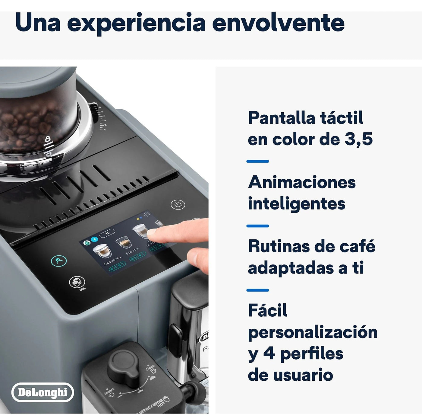 Cafetera Delonghi Rivelia EXAM440.55 - IkChic