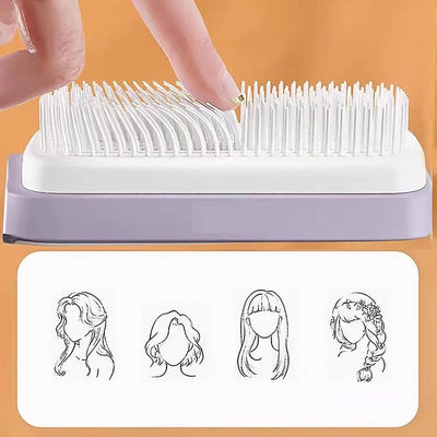 EasyClean hair brush - Easy to clean, a cleansing gesture for your hair. - IkChic