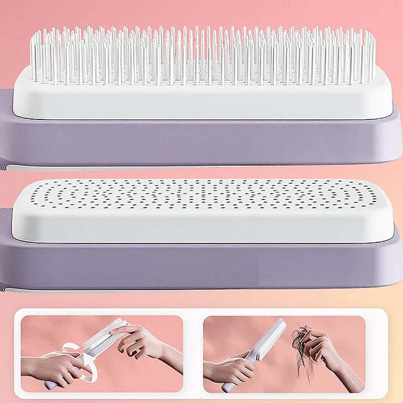 EasyClean hair brush - Easy to clean, a cleansing gesture for your hair. - IkChic