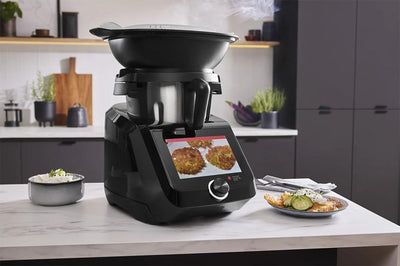 PSIDE Silvercrest Monsieur Cuisine Smart Black Edition SKMS 1200 B1, 1200 W, color negro. - IkChic