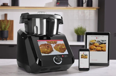 PSIDE Silvercrest Monsieur Cuisine Smart Black Edition SKMS 1200 B1, 1200 W, color negro. - IkChic